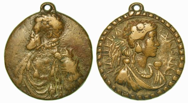 NARNI. FILIPPO II, 1556-1598. Medaglia in bronzo.  - Asta Numismatica - Associazione Nazionale - Case d'Asta italiane