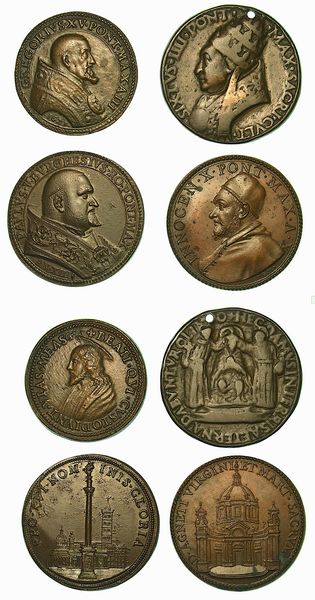 STATO PONTIFICIO. Lotto di quattro medaglie.  - Asta Numismatica - Associazione Nazionale - Case d'Asta italiane