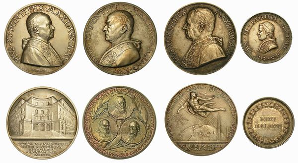 VATICANO. Lotto di quattro medaglie.  - Asta Numismatica - Associazione Nazionale - Case d'Asta italiane