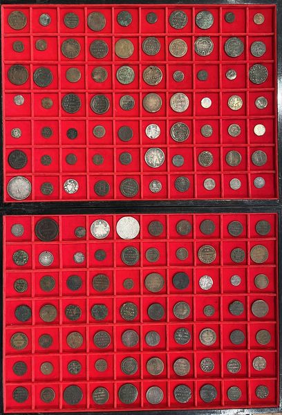 STATO PONTIFICIO. Lotto di 140 monete.  - Asta Numismatica - Associazione Nazionale - Case d'Asta italiane