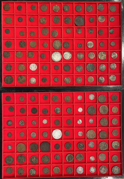 STATO PONTIFICIO. Lotto di 140 monete.  - Asta Numismatica - Associazione Nazionale - Case d'Asta italiane