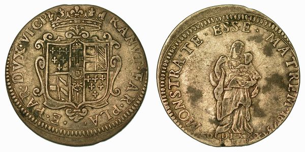 PIACENZA. RANUCCIO II FARNESE, 1646-1694. Quarantano 1673.  - Asta Numismatica - Associazione Nazionale - Case d'Asta italiane
