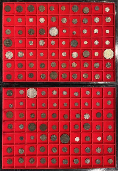 STATO PONTIFICIO. Lotto di 140 monete.  - Asta Numismatica - Associazione Nazionale - Case d'Asta italiane