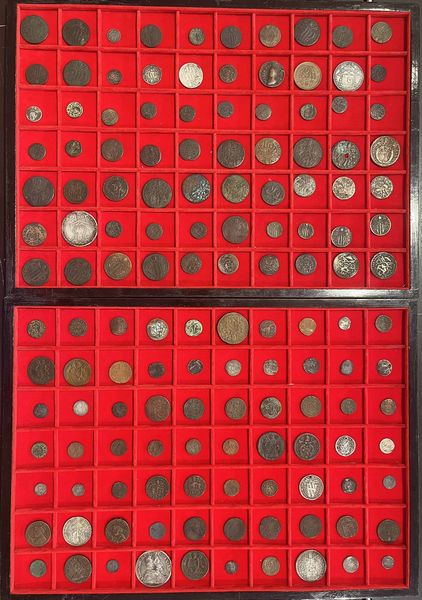 STATO PONTIFICIO. Lotto di 140 monete.  - Asta Numismatica - Associazione Nazionale - Case d'Asta italiane