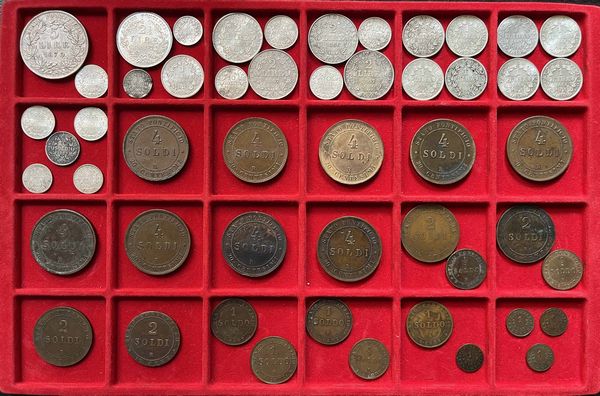 STATO PONTIFICIO. Lotto di 51 monete.  - Asta Numismatica - Associazione Nazionale - Case d'Asta italiane