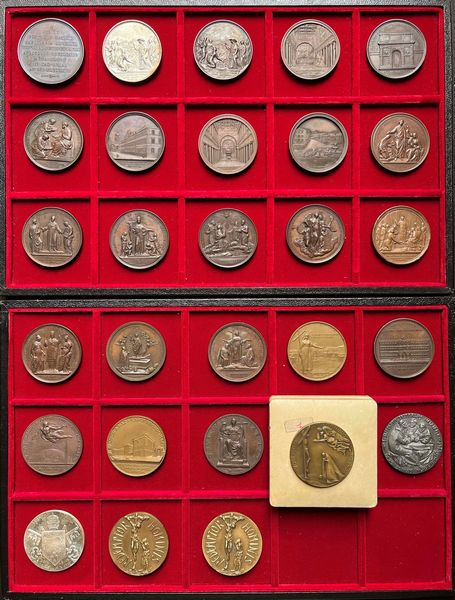 VATICANO. Lotto di 28 medaglie.  - Asta Numismatica - Associazione Nazionale - Case d'Asta italiane