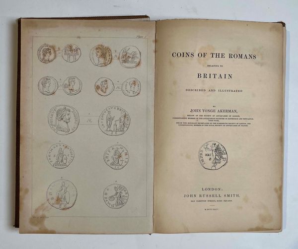 AKERMAN J.Y. Coins of the Romans Relating to Britain.  - Asta Numismatica - Associazione Nazionale - Case d'Asta italiane
