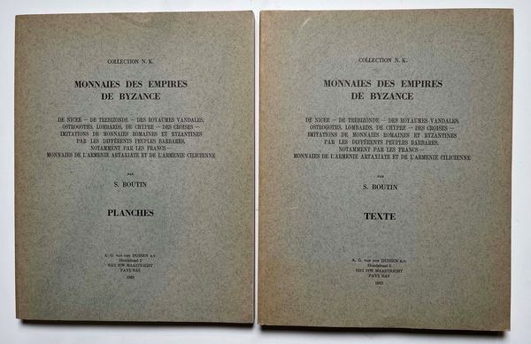 BOUTIN S. Collection N. K. Monnaies des empires de Byzance. Vol. Testo e Vol. Tavole. Completo.  - Asta Numismatica - Associazione Nazionale - Case d'Asta italiane