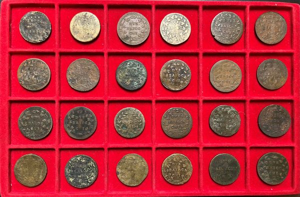 PRIMA E SECONDA REPUBBLICA ROMANA. Lotto di 68 monete.  - Asta Numismatica - Associazione Nazionale - Case d'Asta italiane