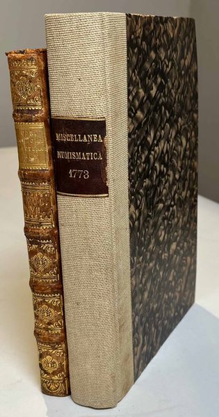 Lotto di due libri.  - Asta Numismatica - Associazione Nazionale - Case d'Asta italiane
