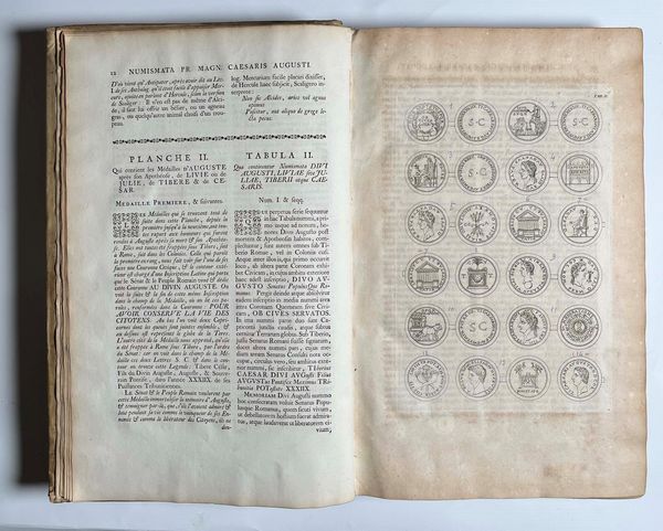 HAVERKAMP, ​S. Nummophylacium Reginae Christinae, quod comprehendit numismata aerea imperatorum Romanorum, Latina, Graeca atque in coloniis cusa / Medailles de grand et moyen bronze du cabinet de la Reine Christine gravees aussi delicatement, quexactement dapres les originaux par Pietro Santes Bartolo.  - Asta Numismatica - Associazione Nazionale - Case d'Asta italiane