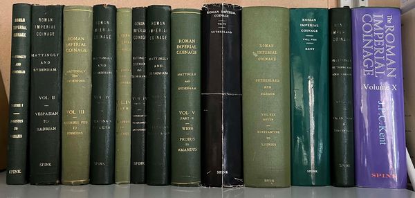 MATTINGLY H. & SYDENHAM E. A., SUTHERLAND C., CARSON R., KENT J., BURNETT A. Roman Imperial Coinage. Volumi I�X.  - Asta Numismatica - Associazione Nazionale - Case d'Asta italiane