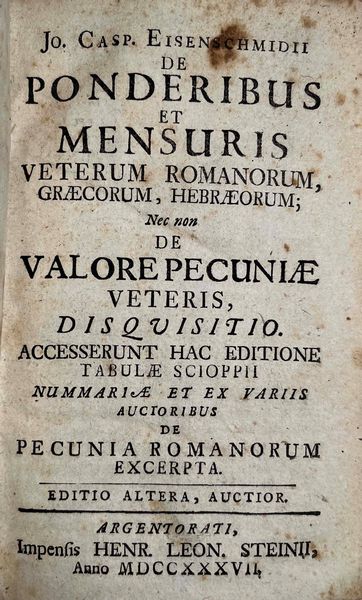 Lotto di tre libri.  - Asta Numismatica - Associazione Nazionale - Case d'Asta italiane
