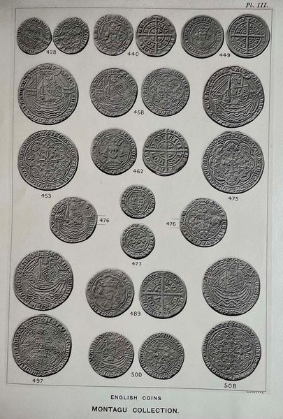 SOTHEBY, WILKINSON & HODGE. The MONTAGU COLLECTION of Coins.  - Asta Numismatica - Associazione Nazionale - Case d'Asta italiane