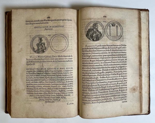 STRADA O. Romanorum principum, et eorum, quorum maxima in Italia imperia fuerunt, Liber I.  - Asta Numismatica - Associazione Nazionale - Case d'Asta italiane