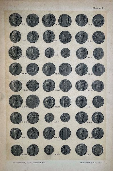 BOURGEY E. Monnaies de la Republique Romaine provenant d'une vielle et celebre collection (M. VIDAL QUADRAS Y RAMON). Parigi, 4-5 Novembre 1913.  - Asta Numismatica - Associazione Nazionale - Case d'Asta italiane