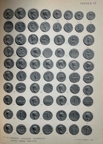 CANESSA C. & E. Collezione del fu Comm. ENRICO CARUSO. Monete e medaglie in oro, greche, romane, medioevali e moderne italiane ed estere, medaglie papali, italiane ed estere. Napoli, 28 giugno 1923.  - Asta Numismatica - Associazione Nazionale - Case d'Asta italiane