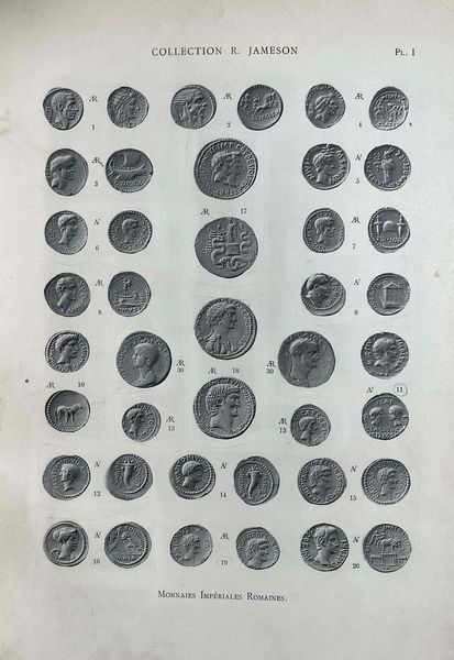 FEUERDANT FRERES. COLLECTION R. JAMESON. Parigi, 19131932. Cinque volumi.  - Asta Numismatica - Associazione Nazionale - Case d'Asta italiane