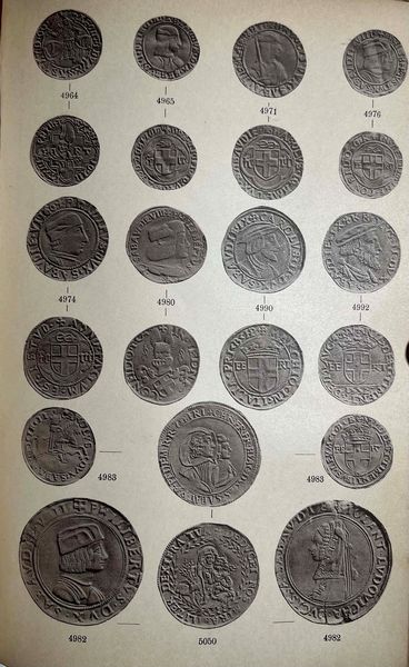 HAMBURGER L. & L. Catalog - Sammlung des Herrn Cav. E. GNECCHI in Mailand. Italienische Munzen. Francoforte, 1902-1903.  - Asta Numismatica - Associazione Nazionale - Case d'Asta italiane