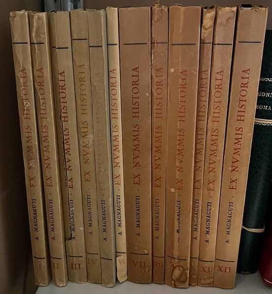 SANTAMARIA P. & P., EX NVMMIS HISTORIA. Collezione del CONTE ALESSANDRO MAGNAGUTI. Serie completa delle 12 parti.  - Asta Numismatica - Associazione Nazionale - Case d'Asta italiane