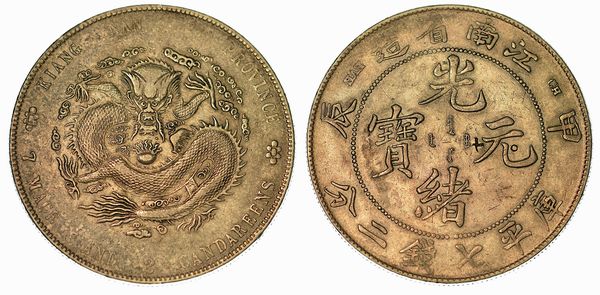CINA. KIANGNAN PROVINCE. Dollar 1904.  - Asta Numismatica - Associazione Nazionale - Case d'Asta italiane