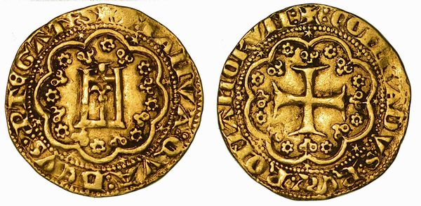 GENOVA. PRIMO PERIODO: CONSOLI, PODEST E CAPITANI DEL POPOLO, 1139-1339. Genovino (terzo tipo).  - Asta Numismatica - Associazione Nazionale - Case d'Asta italiane
