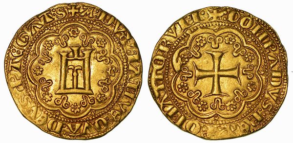 GENOVA. SECONDO PERIODO: DOGI A VITA E DOMINAZIONI STRANIERE, 1339-1528. SIMON BOCCANEGRA DOGE I, 1339-1344. Genovino (primo tipo).  - Asta Numismatica - Associazione Nazionale - Case d'Asta italiane