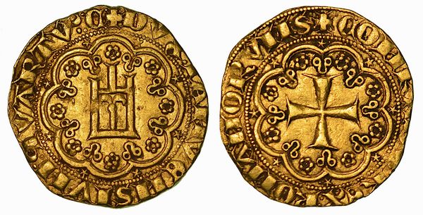 GENOVA. SECONDO PERIODO: DOGI A VITA E DOMINAZIONI STRANIERE, 1339-1528. SIMON BOCCANEGRA DOGE IV, 1356-1363. Genovino.  - Asta Numismatica - Associazione Nazionale - Case d'Asta italiane