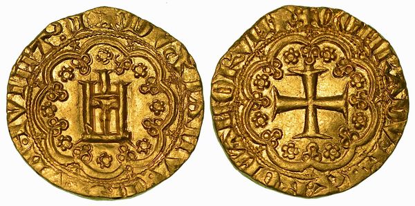 GENOVA. SECONDO PERIODO: DOGI A VITA E DOMINAZIONI STRANIERE, 1339-1528. GABRIELE ADORNO DOGE V, 1363-1370. Genovino.  - Asta Numismatica - Associazione Nazionale - Case d'Asta italiane