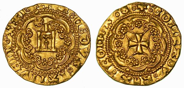 GENOVA. SECONDO PERIODO: DOGI A VITA E DOMINAZIONI STRANIERE, 1339-1528. TOMMASO DI CAMPOFREGOSO DOGE XXI, 1436-1443. Ducato.  - Asta Numismatica - Associazione Nazionale - Case d'Asta italiane