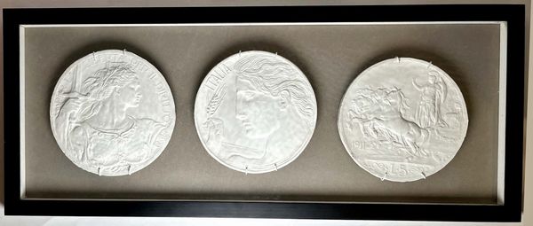 BOZZETTI IN GESSO ORIGINALI.  - Asta Numismatica - Associazione Nazionale - Case d'Asta italiane