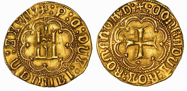 GENOVA. DOGI A VITA E DOMINAZIONI STRANIERE, 1339-1528. PIETRO DI CAMPOFREGOSO DOGE XXVI, 1450-1457. Ducato.  - Asta Numismatica - Associazione Nazionale - Case d'Asta italiane