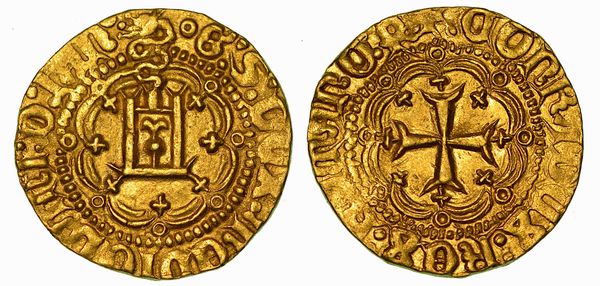 GENOVA. DOGI A VITA E DOMINAZIONI STRANIERE, 1339-1528. GALEAZZO MARIA SFORZA DUCA DI MILANO E SIGNORE DI GENOVA, 1466-1476. Ducato.  - Asta Numismatica - Associazione Nazionale - Case d'Asta italiane