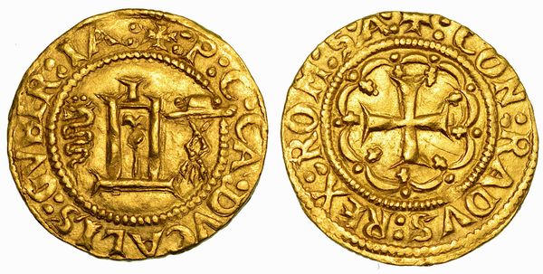 GENOVA. DOGI A VITA E DOMINAZIONI STRANIERE, 1339-1528. PAOLO DI CAMPOFREGOSO CARDINALE, GOVERNATORE PER IL DUCA DI MILANO, PER OTTO MESI DELL'ANNO 1488. Ducato.  - Asta Numismatica - Associazione Nazionale - Case d'Asta italiane