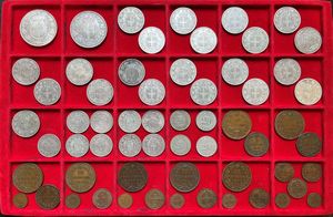 REGNO D'ITALIA. Lotto di 60 monete.  - Asta Numismatica - Associazione Nazionale - Case d'Asta italiane