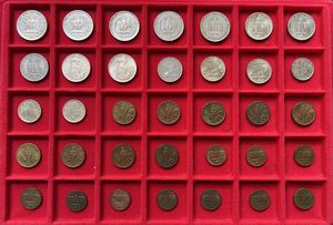 REGNO D'ITALIA. Lotto di 35 monete.  - Asta Numismatica - Associazione Nazionale - Case d'Asta italiane