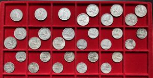 REGNO D'ITALIA. Lotto di 31 monete.  - Asta Numismatica - Associazione Nazionale - Case d'Asta italiane