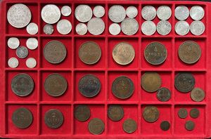 STATO PONTIFICIO. Lotto di 51 monete.  - Asta Numismatica - Associazione Nazionale - Case d'Asta italiane