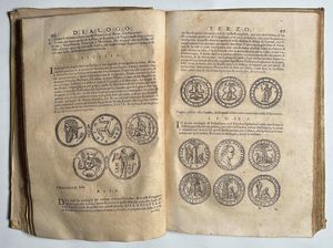 AGOSTINI A. Dialoghi di Don Antonio Agostini Arcivescovo di Tarracona sopra le medaglie inscrizioni et altre antichit�.  - Asta Numismatica - Associazione Nazionale - Case d'Asta italiane