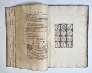 BELLORI J. P. Adnotationes Romani Nunc primum evulgatae in XII. Priorum Caesarum numismata ab aenea vico parmensi olim edita.  - Asta Numismatica - Associazione Nazionale - Case d'Asta italiane