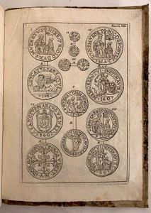 CARLI G.R. Lotto di quattro volumi. Delle monete e dell'instituzione delle zecche d'Italia dell'antico e presente sistema di esse: e del loro intrinseco valore, e rapporto con la presente moneta dalla decadenza dell'impero sino al secolo XVII. Per utile delle pubbliche, e delle private ragioni. Dissertazioni del Conte Don Gianrinaldo Carli Rubbi.  - Asta Numismatica - Associazione Nazionale - Case d'Asta italiane