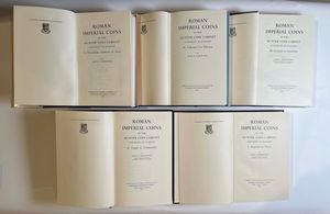 ROBERTSON A. S. Roman Imperial Coins in the Hunter Coin Cabinet. Cinque Volumi.  - Asta Numismatica - Associazione Nazionale - Case d'Asta italiane