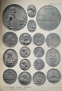 CANESSA C. & E. Collezione del fu Comm. ENRICO CARUSO. Monete e medaglie in oro, greche, romane, medioevali e moderne italiane ed estere, medaglie papali, italiane ed estere. Napoli, 28 giugno 1923.  - Asta Numismatica - Associazione Nazionale - Case d'Asta italiane