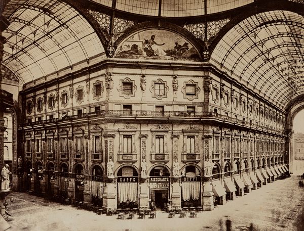 Anonimo : Milano, Ottagono della Galleria Vittorio Emanuele  - Asta Fotografia: Under 1K - Associazione Nazionale - Case d'Asta italiane