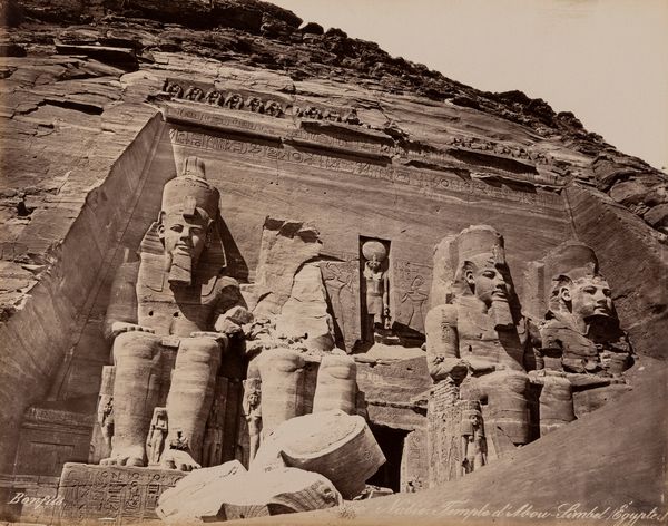 Félix Bonfils : Nubie, Temple D'Abou Simbel, Egypte ; Ile de Phyloe, Pris de Bigh�e, Egypte  - Asta Fotografia: Under 1K - Associazione Nazionale - Case d'Asta italiane