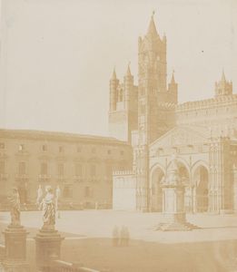 Édouard Delessert, Attribuito a - Portant de la Cathedrale de Palermo