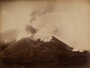 Mauro Ledru - Etna, bocca di lava vista da 100m dal Monte Nero