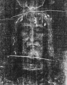 Giuseppe Enrie - Il sacro volto, particolare della Sacra Sindone
