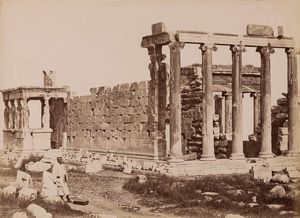 Dimitrios Constantin, Attribuito a - Atene, Ericteio; Senza titolo