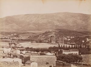 Dimitrios Constantin, Attribuito a - Atene, tempio di Giove olimpico ; Senza titolo